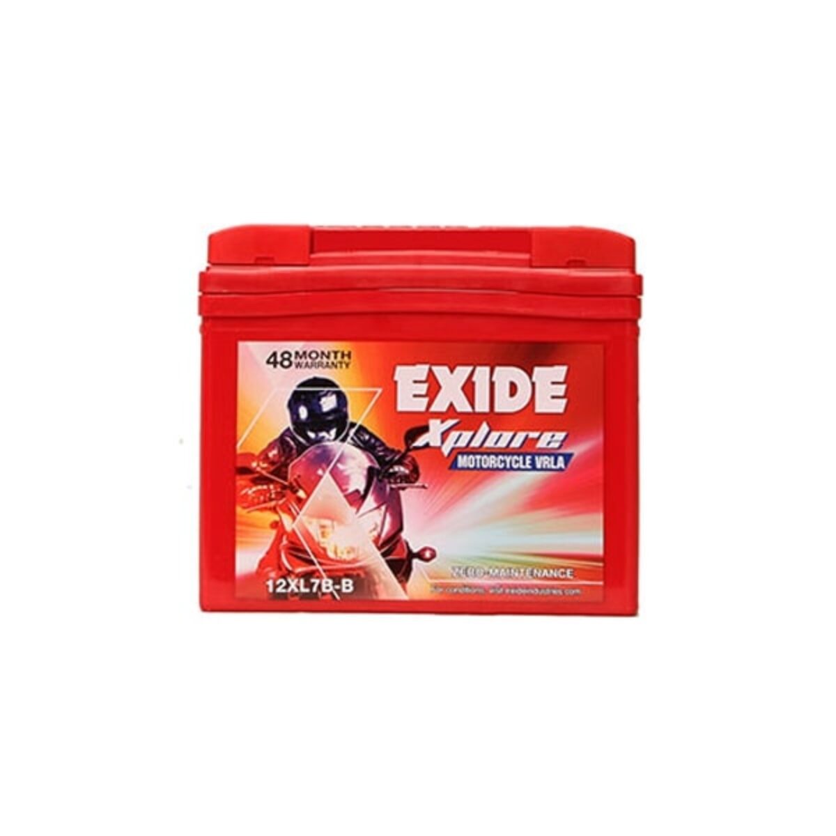 EXIDE XPLORE 12XL7L B 2 Wheeler Battery Om Electronics and