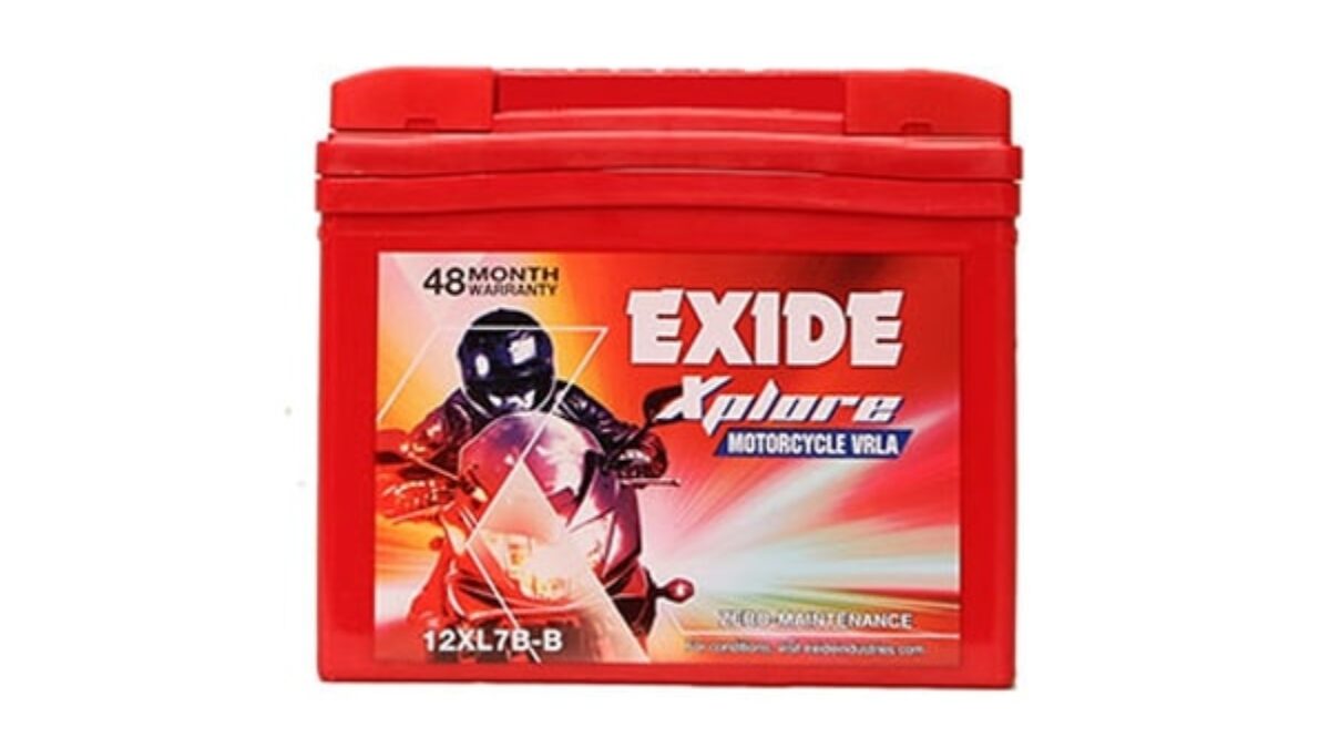 EXIDE XPLORE 12XL7L B 2 Wheeler Battery Om Electronics and Batteries Chennai