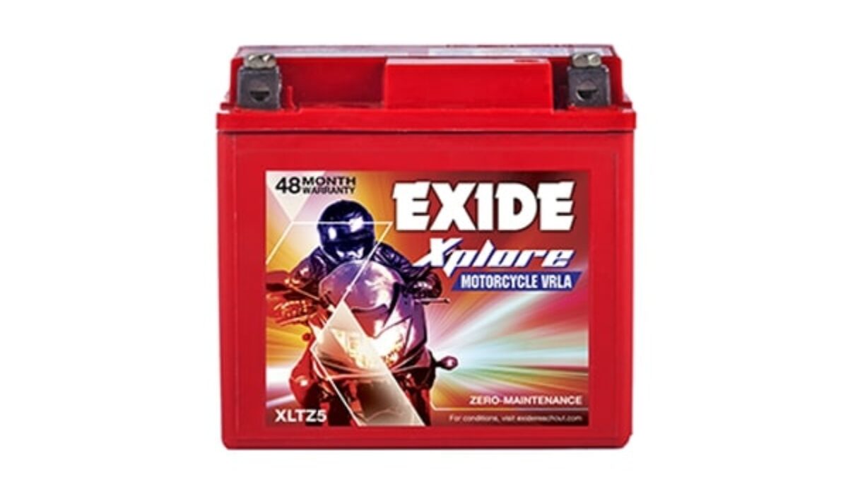 EXIDE XPLORE XLTZ 5 2 Wheeler Battery Om Electronics and Batteries Chennai