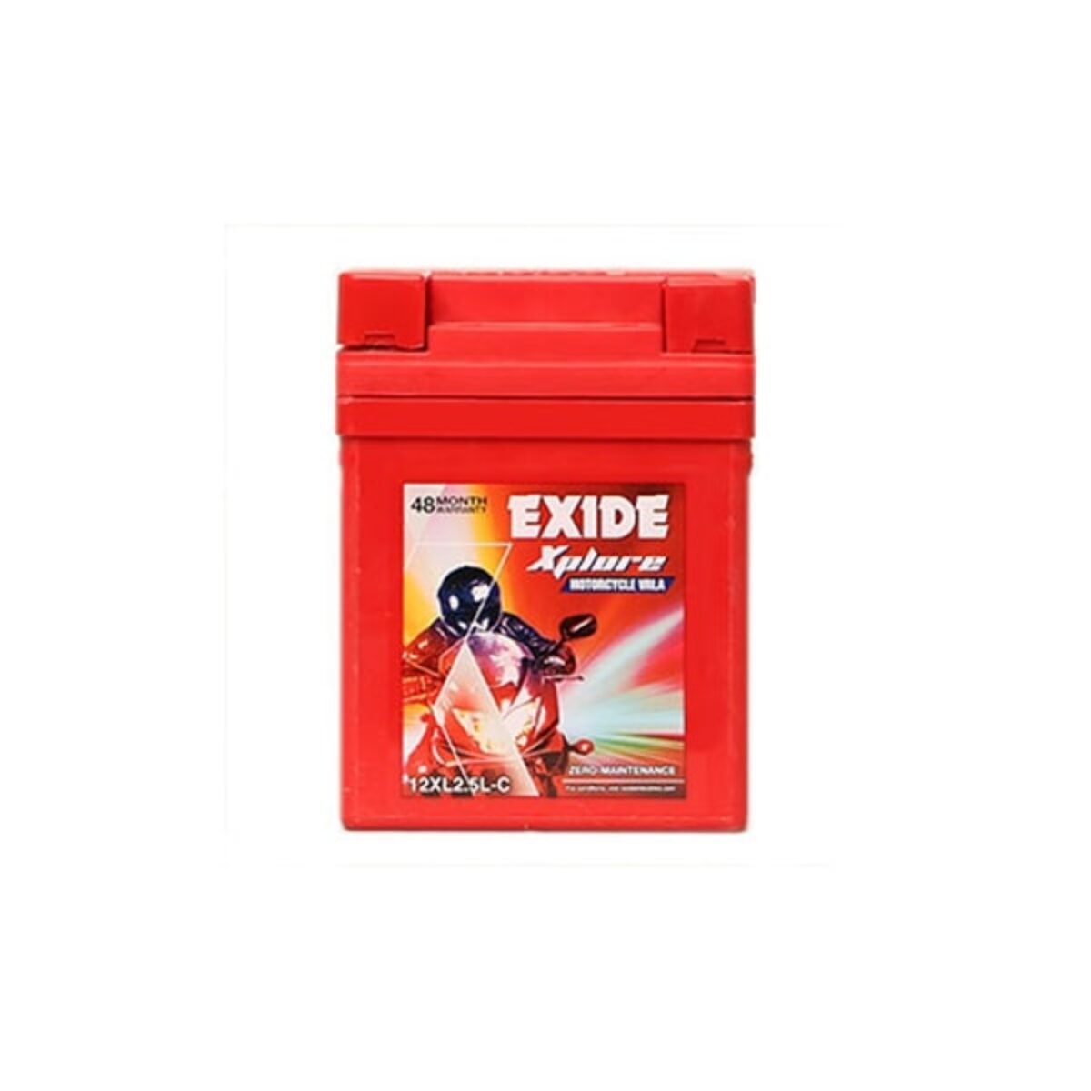 EXIDE XPLORE 12XL2.5LC 2 Wheeler Battery Om Electronics and