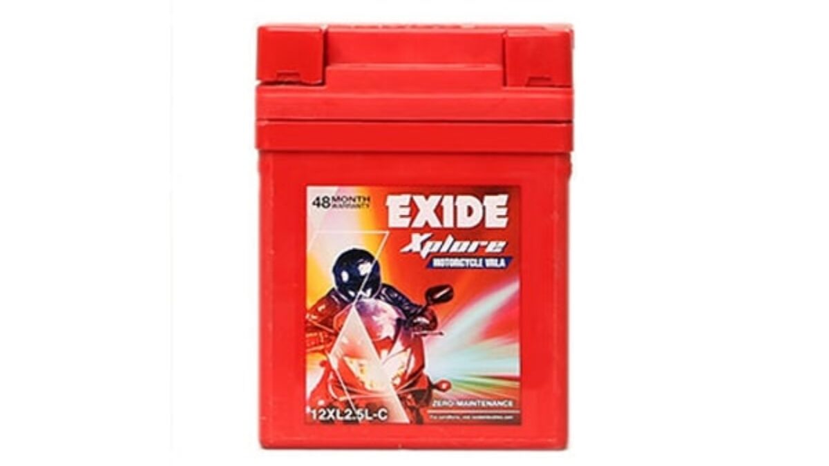 EXIDE XPLORE 12XL2.5LC 2-Wheeler Battery - Om Electronics