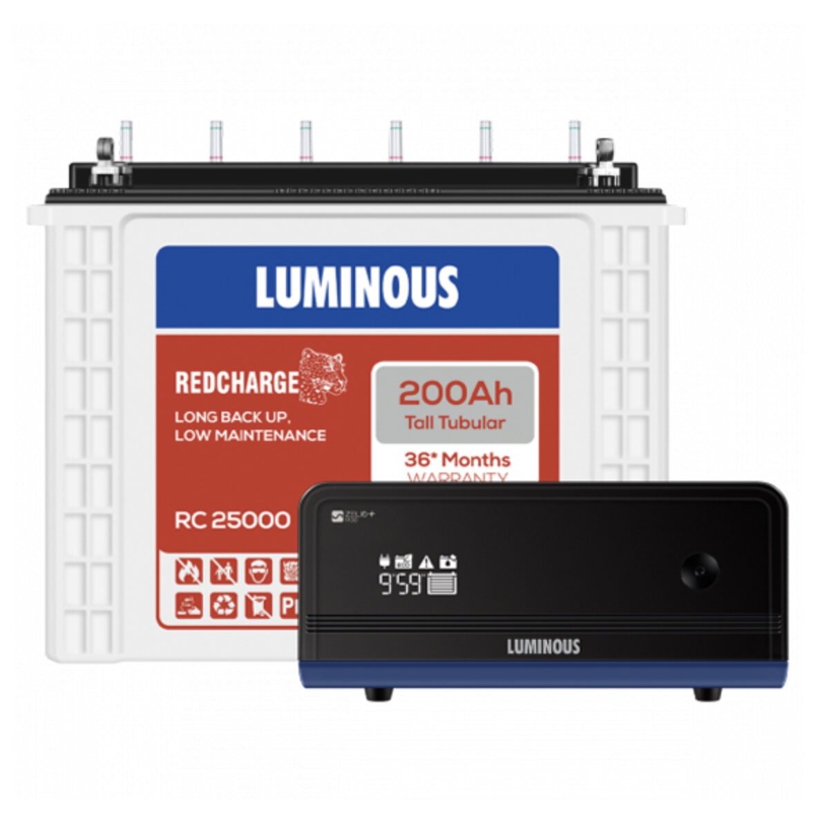 Price of deals luminous battery 200ah