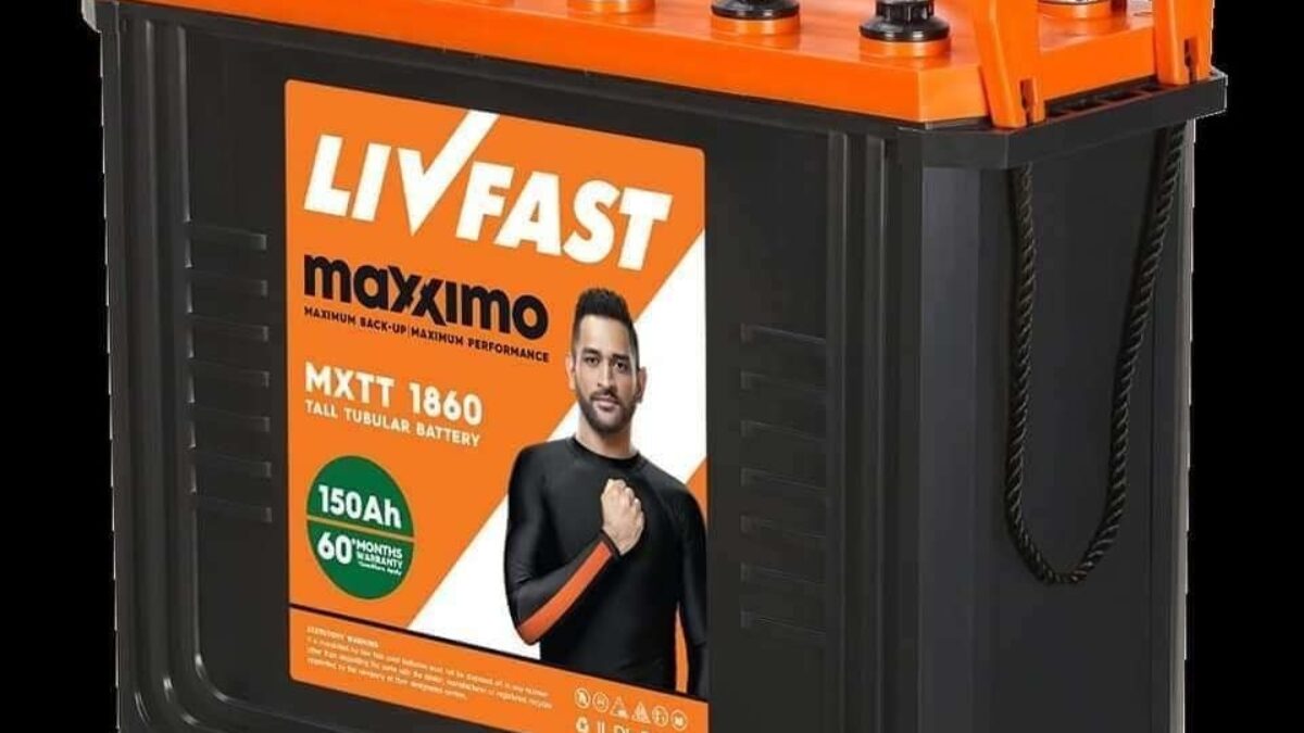 Livfast mxtt 1860 150ah battery tall tubular - Om Electronics and